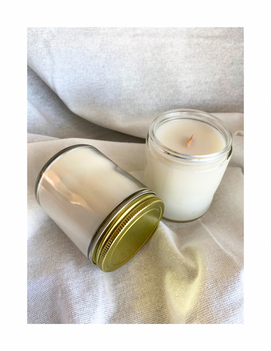No Brand, Private Label Coconut Soy Candle 8oz