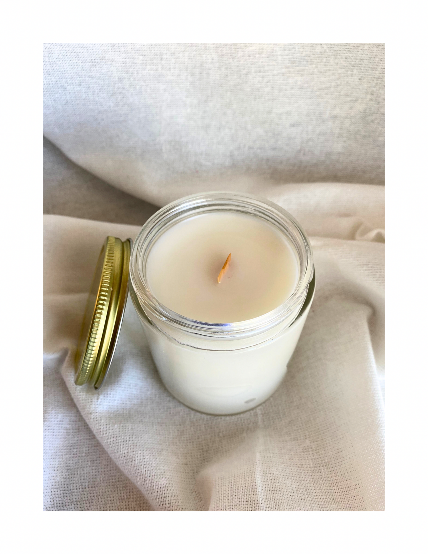 No Brand, Private Label Coconut Soy Candle 8oz