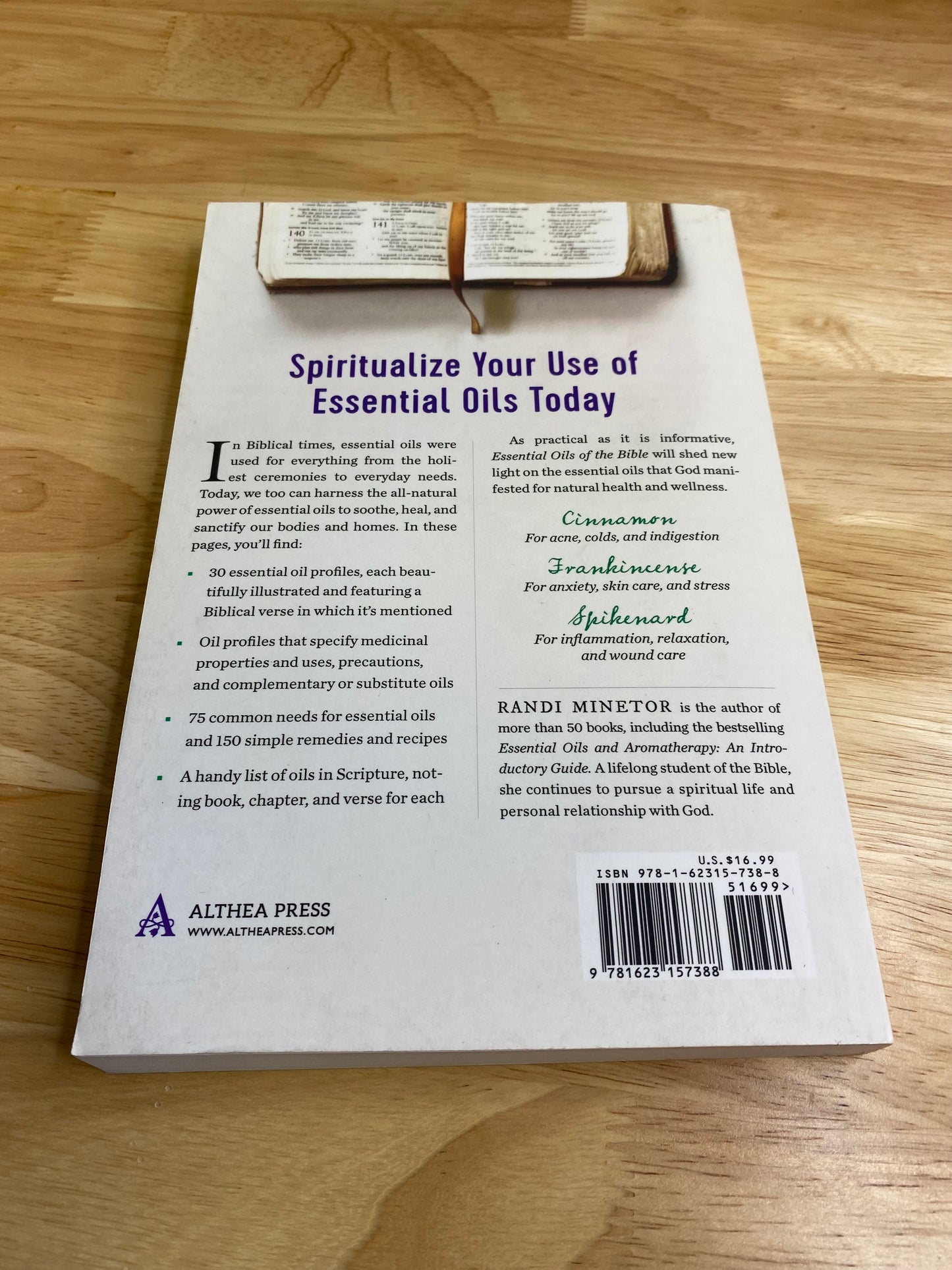 Essential Oils of the Bible: Connecting God's Word to Natural Healing