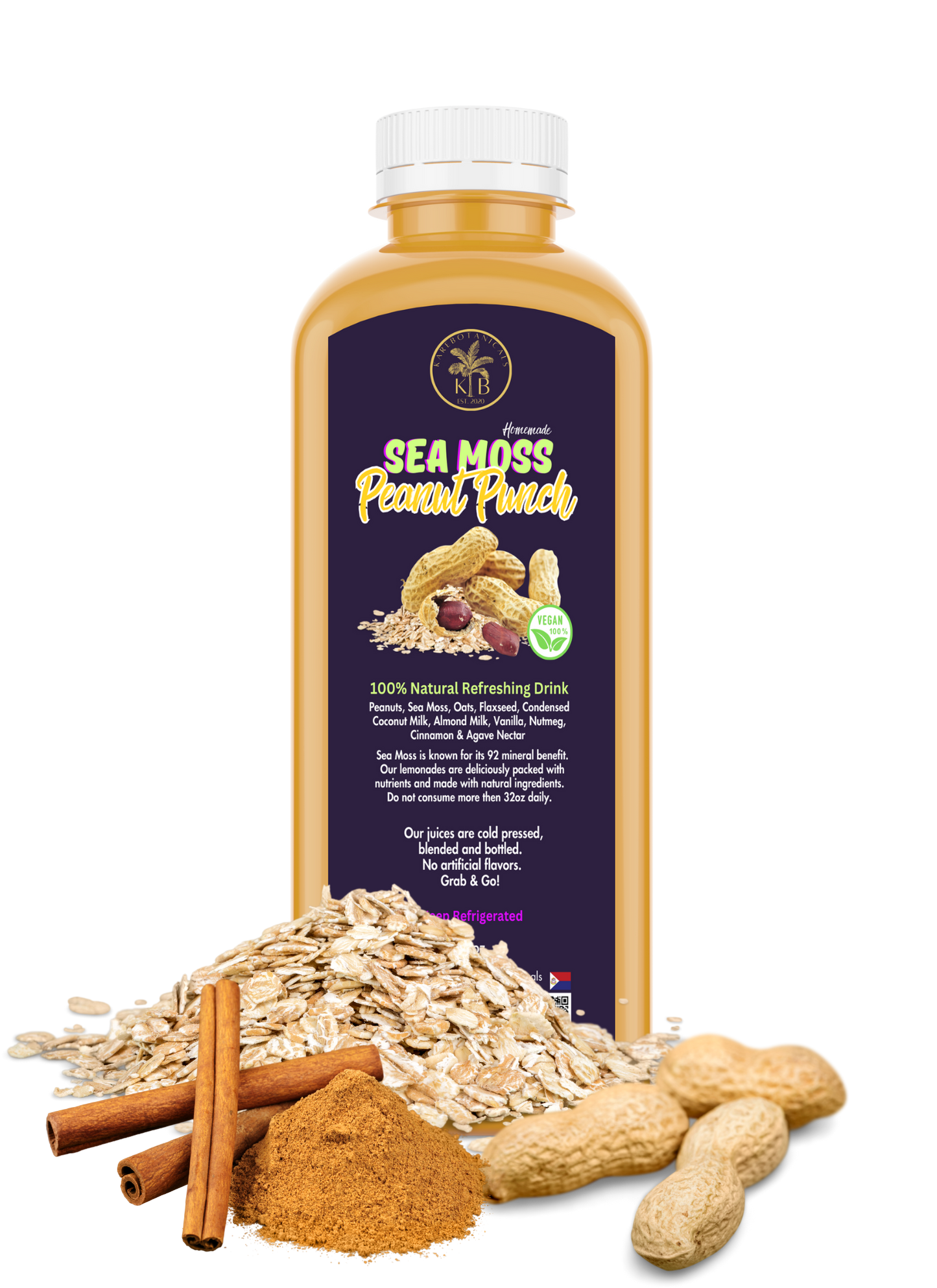 Sea Moss Peanut Punch