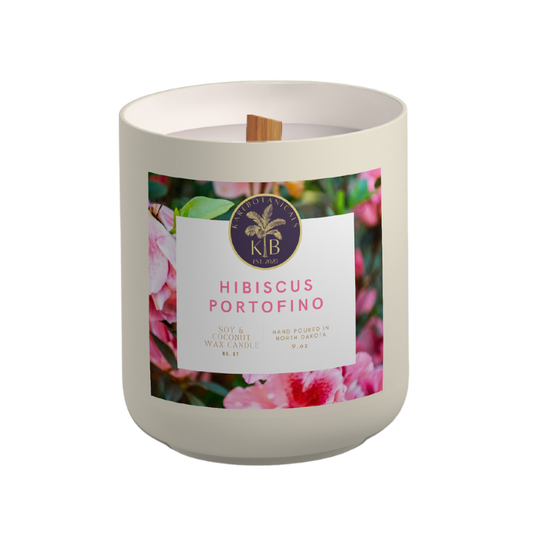 Coconut & Soy Scented Luxury Wooden Wick Jar Candles 15oz