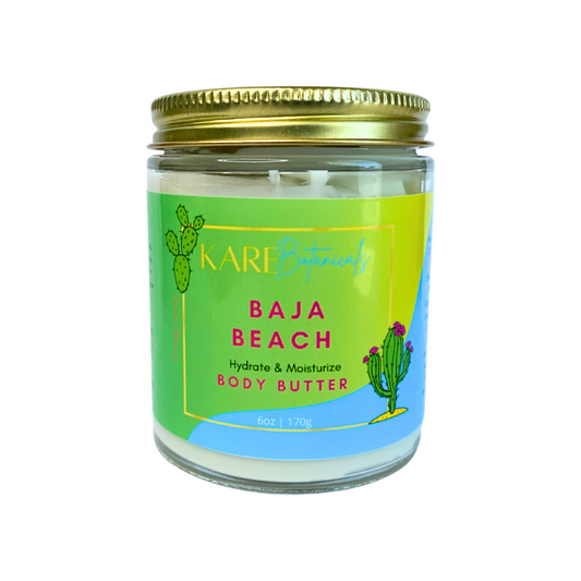 Kare Botanicals Baja Beach Argan Oil Body Butter Lotion 6oz