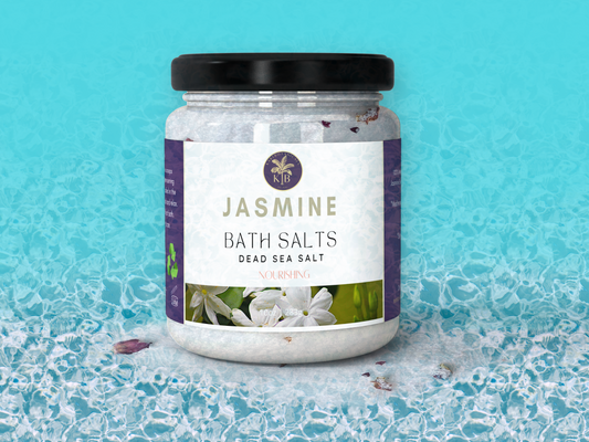 Jasmine Dead Sea Bath Salt with Rose Petals 10oz | 283g