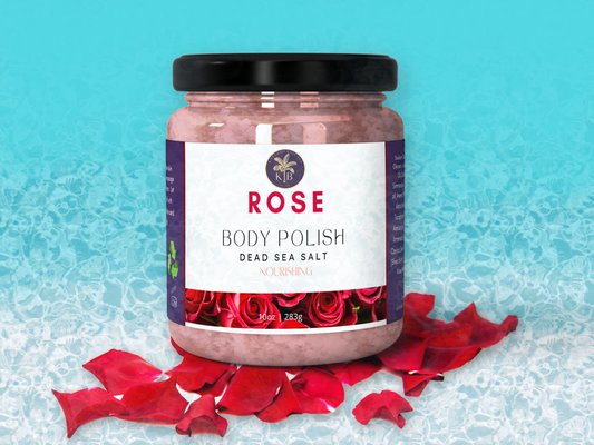 Rose Body Polish with Rose Petals 16oz | 453g