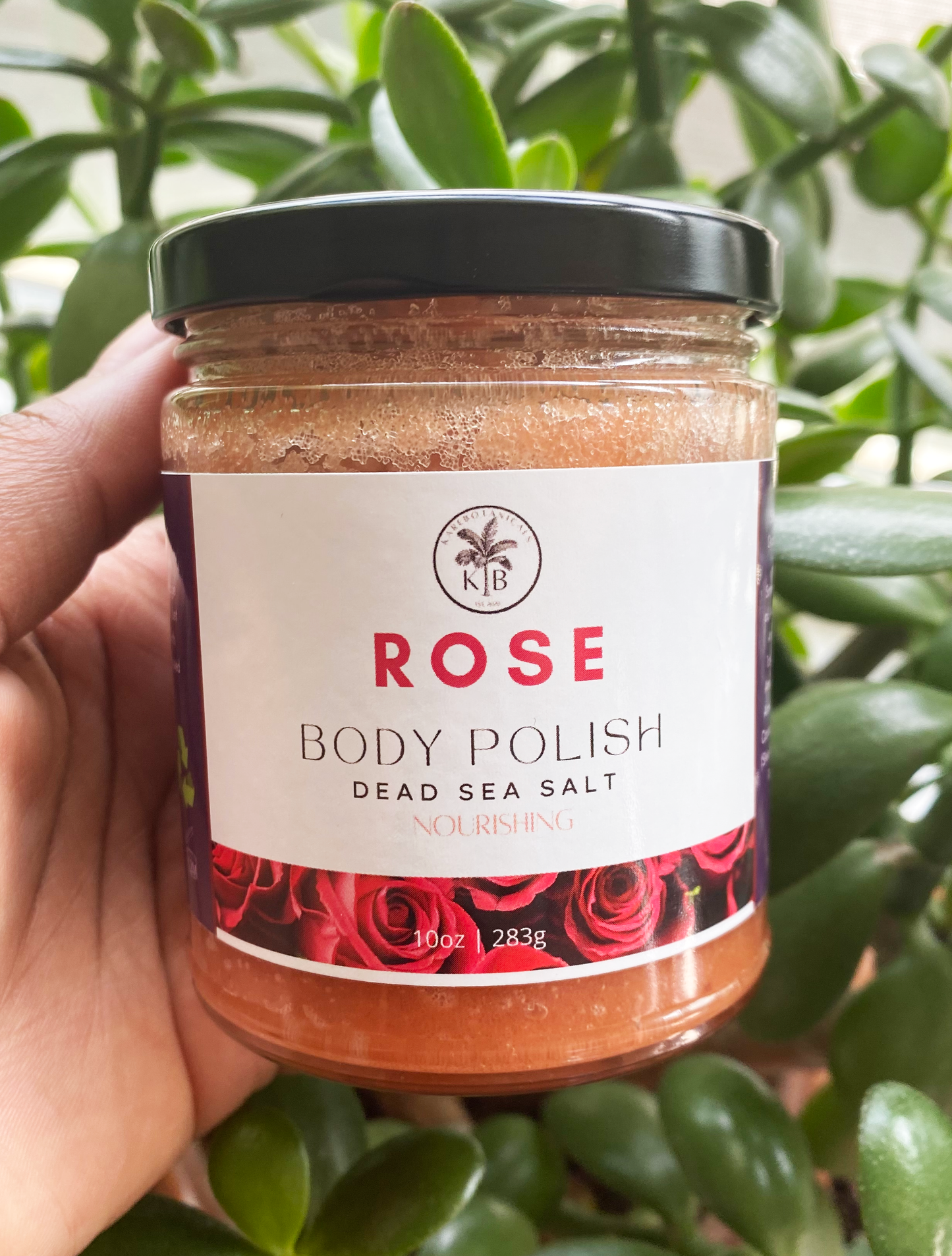 Rose Body Polish with Rose Petals 16oz | 453g